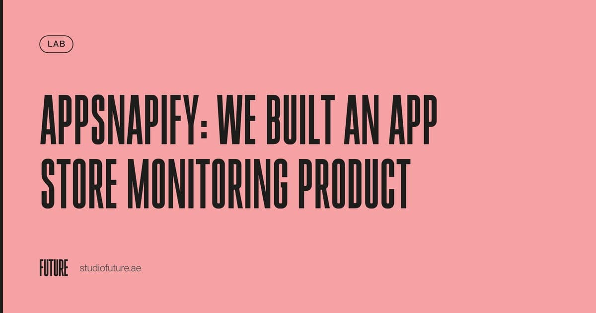 AppSnapify: We Built an App Store Monitoring Product article thumbnail